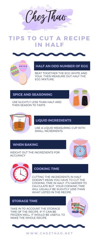TIPS to cut A recipe in half resize tips-to-cut-a-recipe-in-half