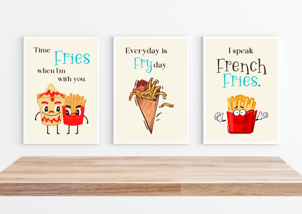 french-fries-kitchen-decor-wall-art